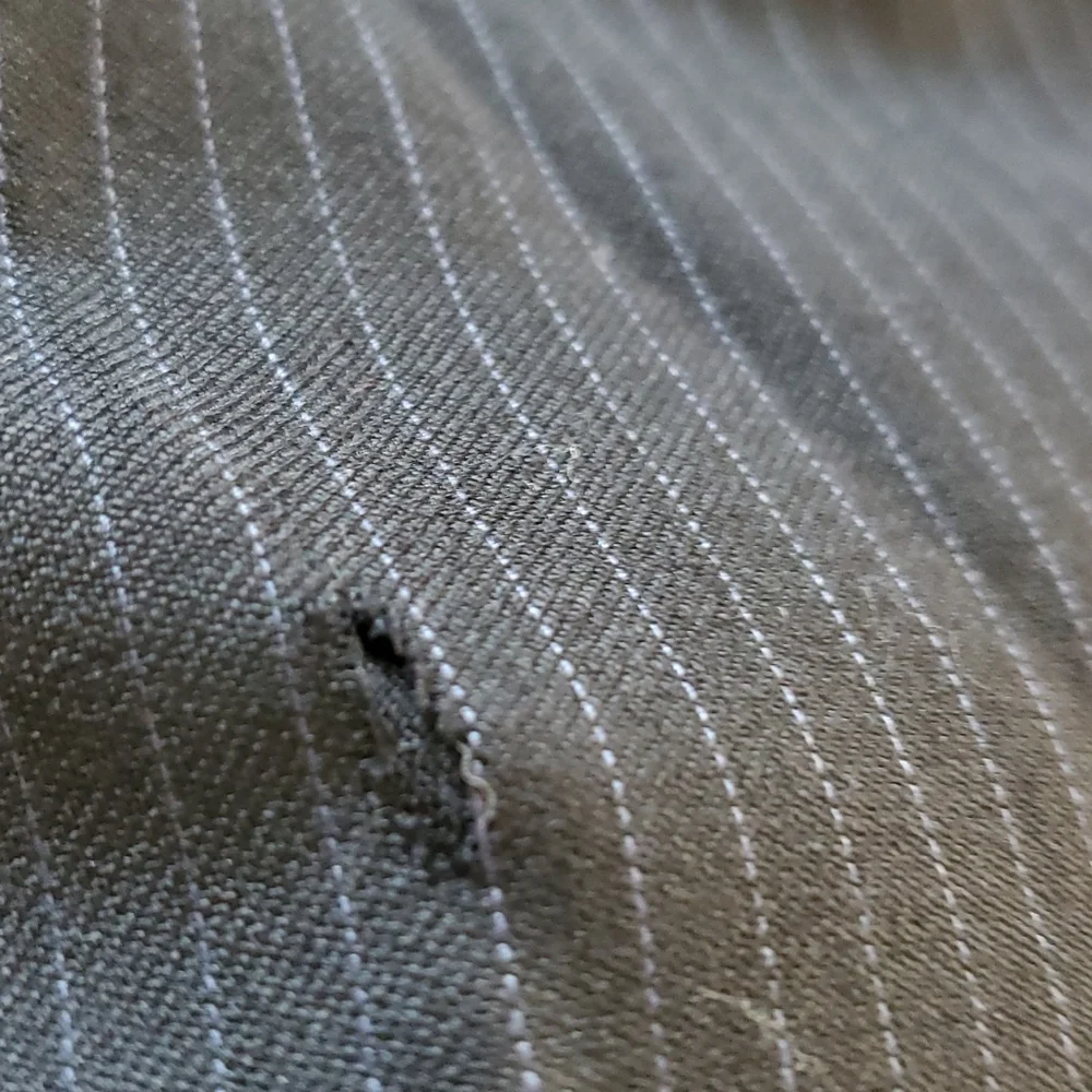 PIERRE CARDIN MENS PINSTRIPE SUIT JACKET